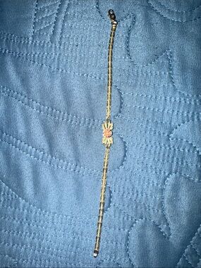 Gorgeous Vintage 10K Landstrom’s Rose Bracelet